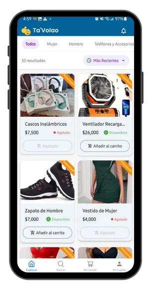 Ta'Volao App